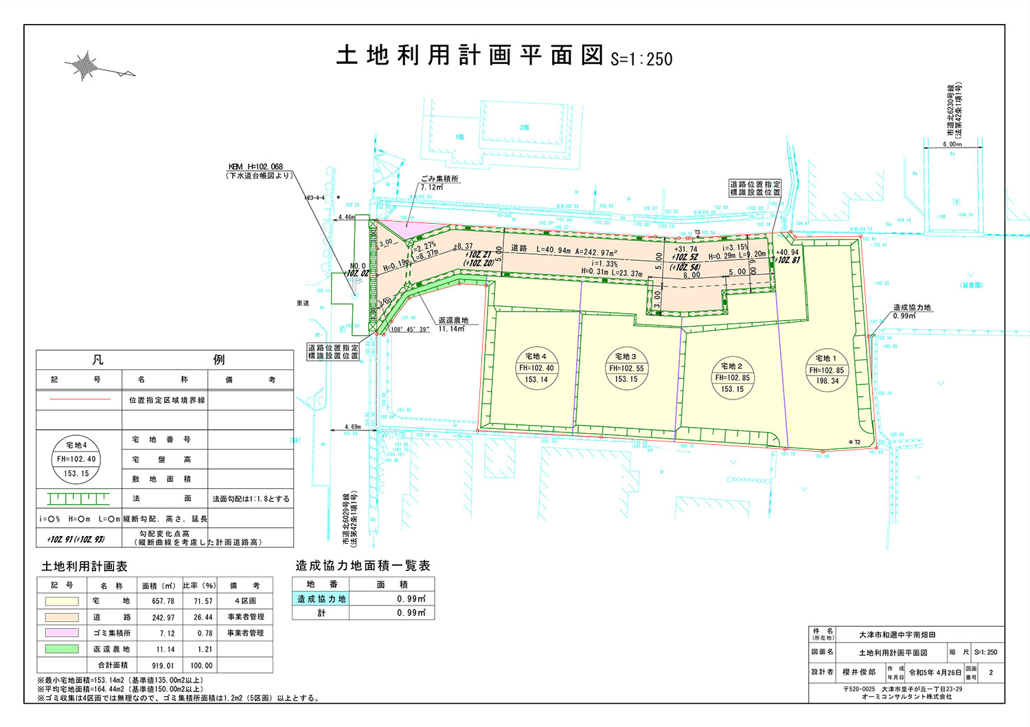 宅地開発事例